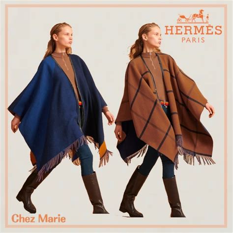 hermes poncho for sale.